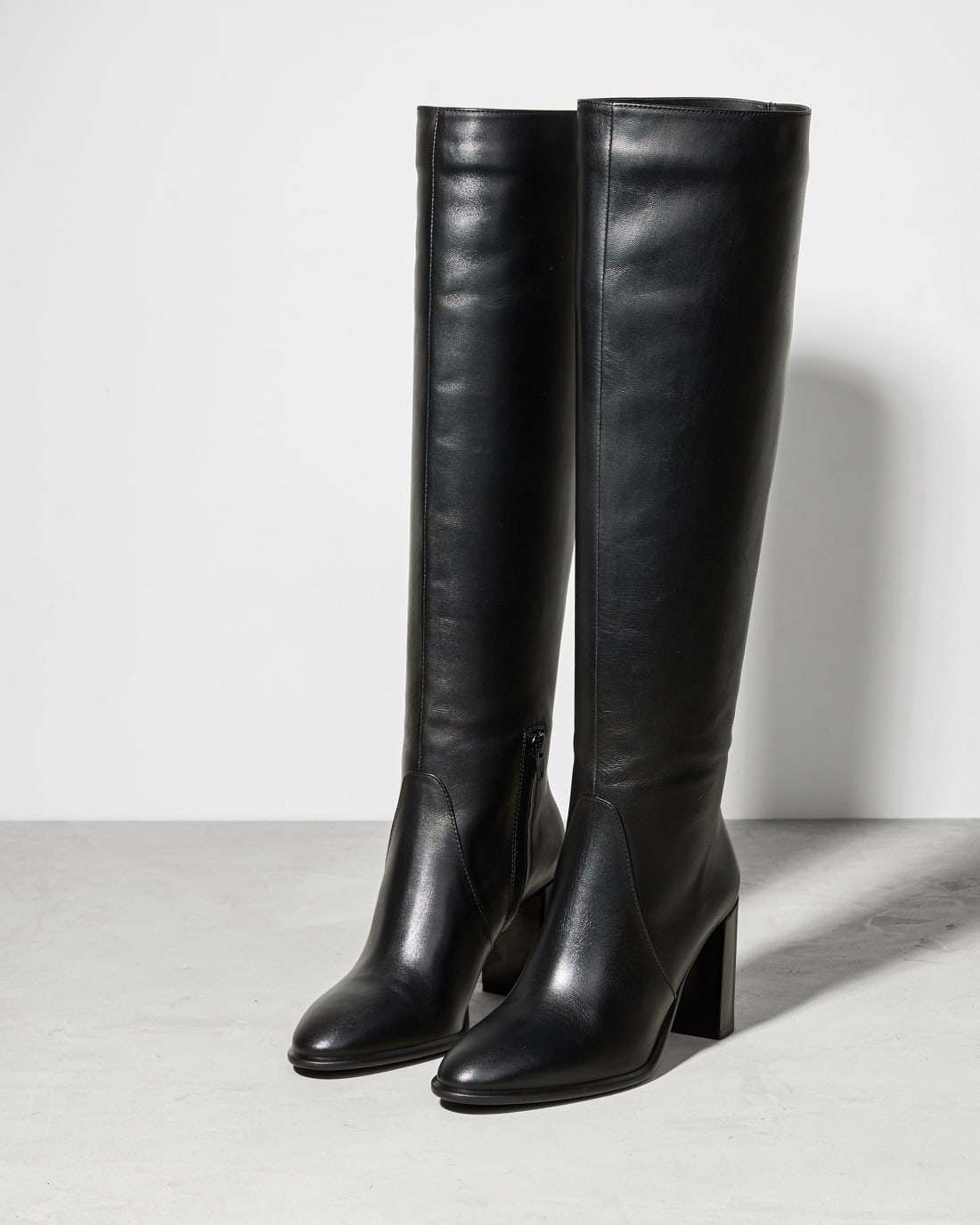 Черные кожаные сапоги - Image 2 of 6