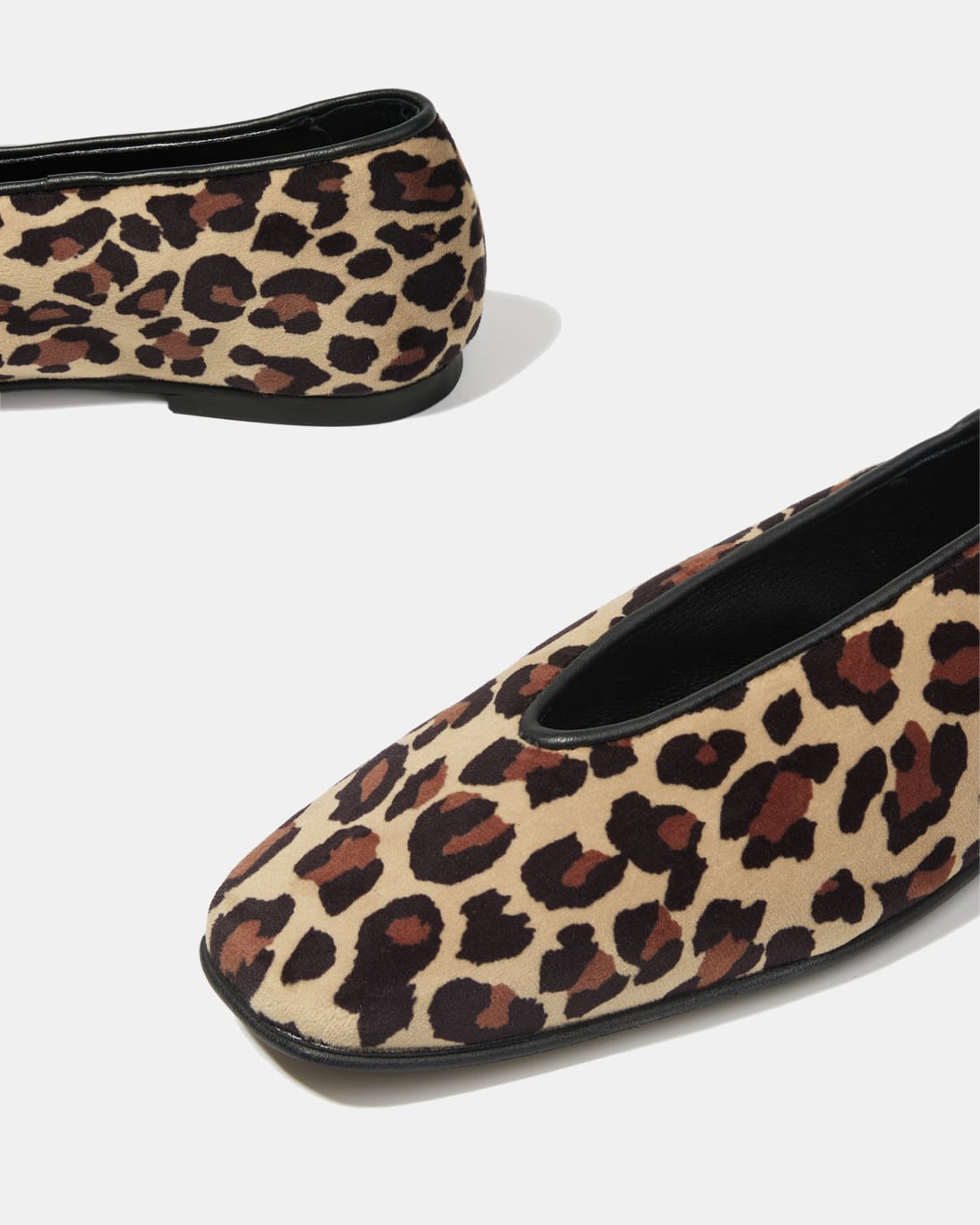 Балетки текстильные с леопардовом принтом - Image 4 of 4