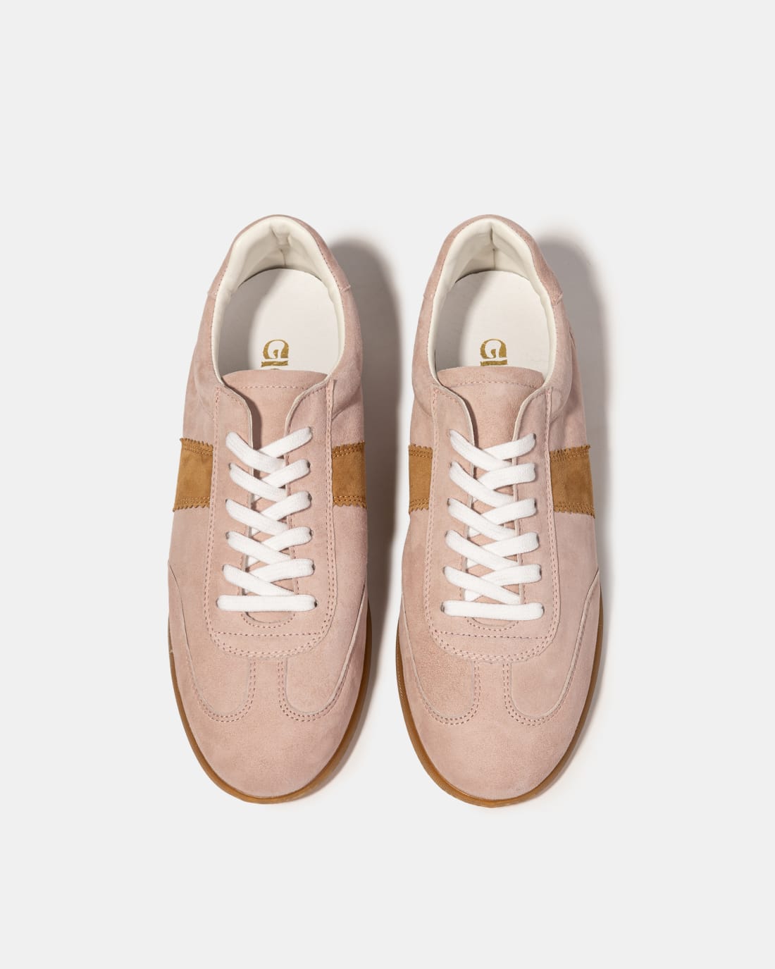 Розовые замшевые кеды - Image 3 of 4