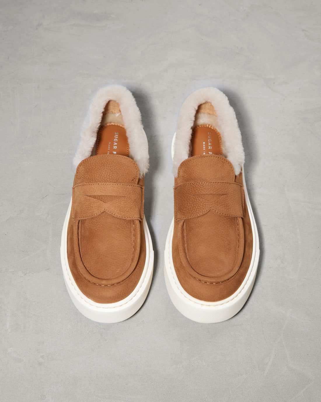 Коричневые кожаные туфли лоферы - Image 3 of 4