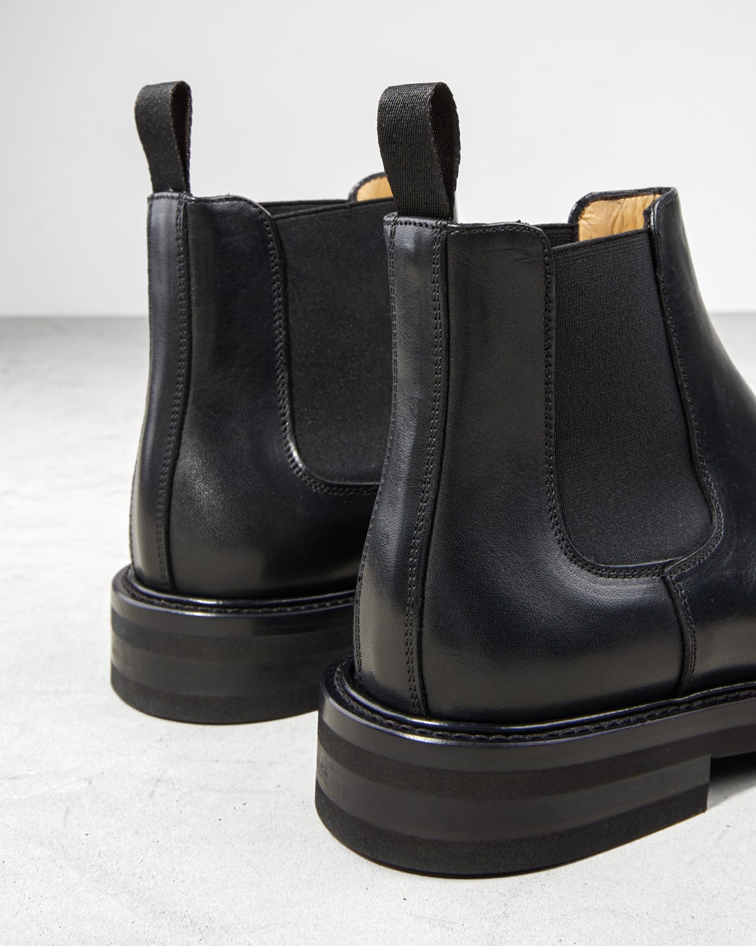 Черные кожаные ботинки челси - Image 4 of 5