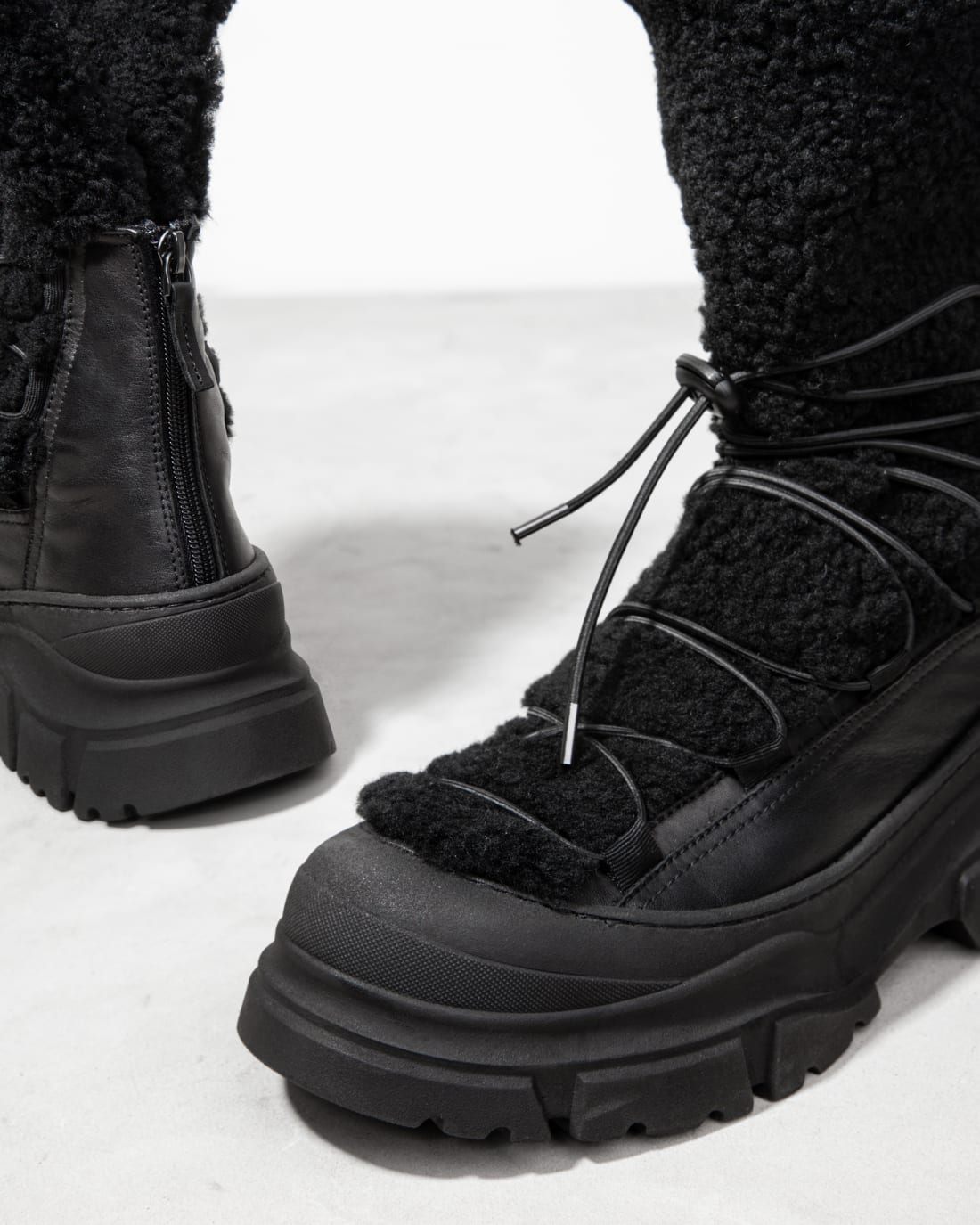 Черные ботинки из натуральной кожи - Image 4 of 4