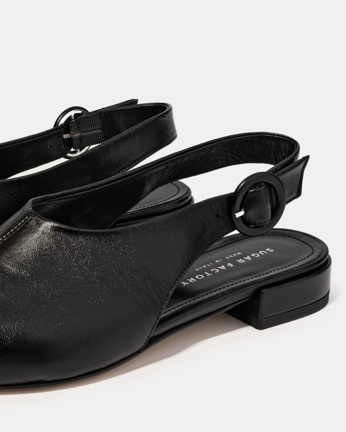 Черные туфли на низком каблуке - Image 4 of 5