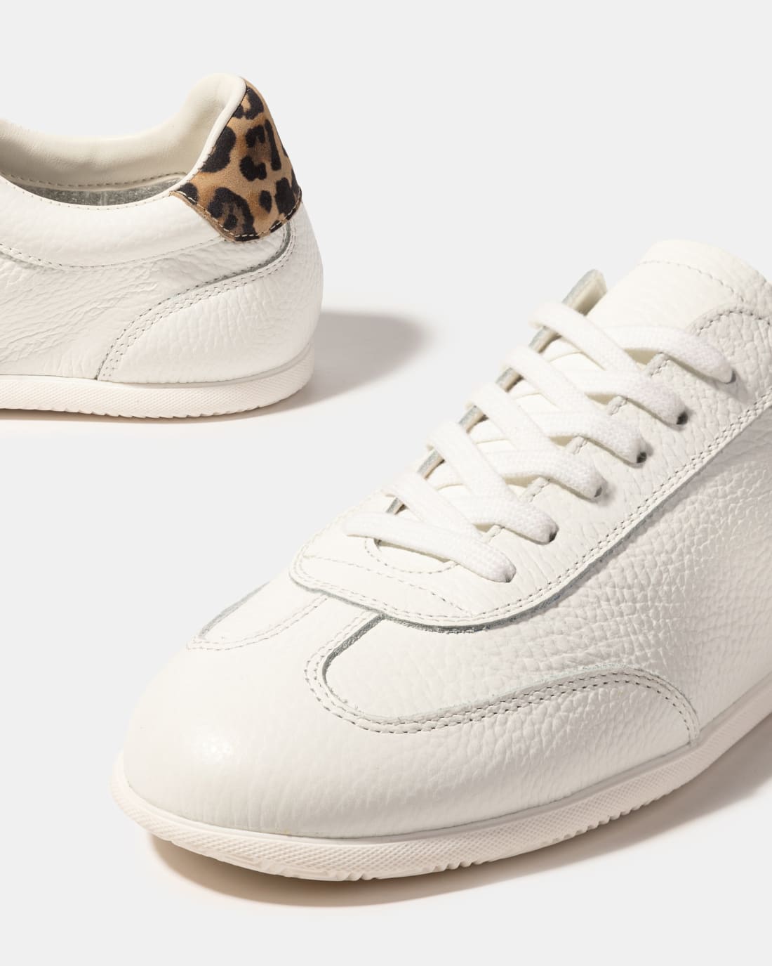 Белые кеды из натуральной кожи - Image 4 of 5