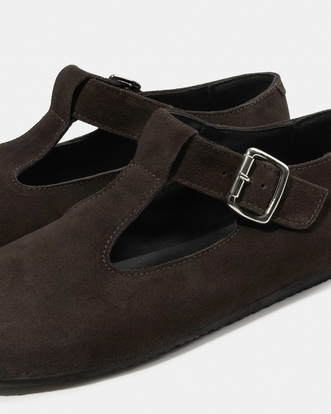 Темно-коричневые замшевые туфли - Image 5 of 5