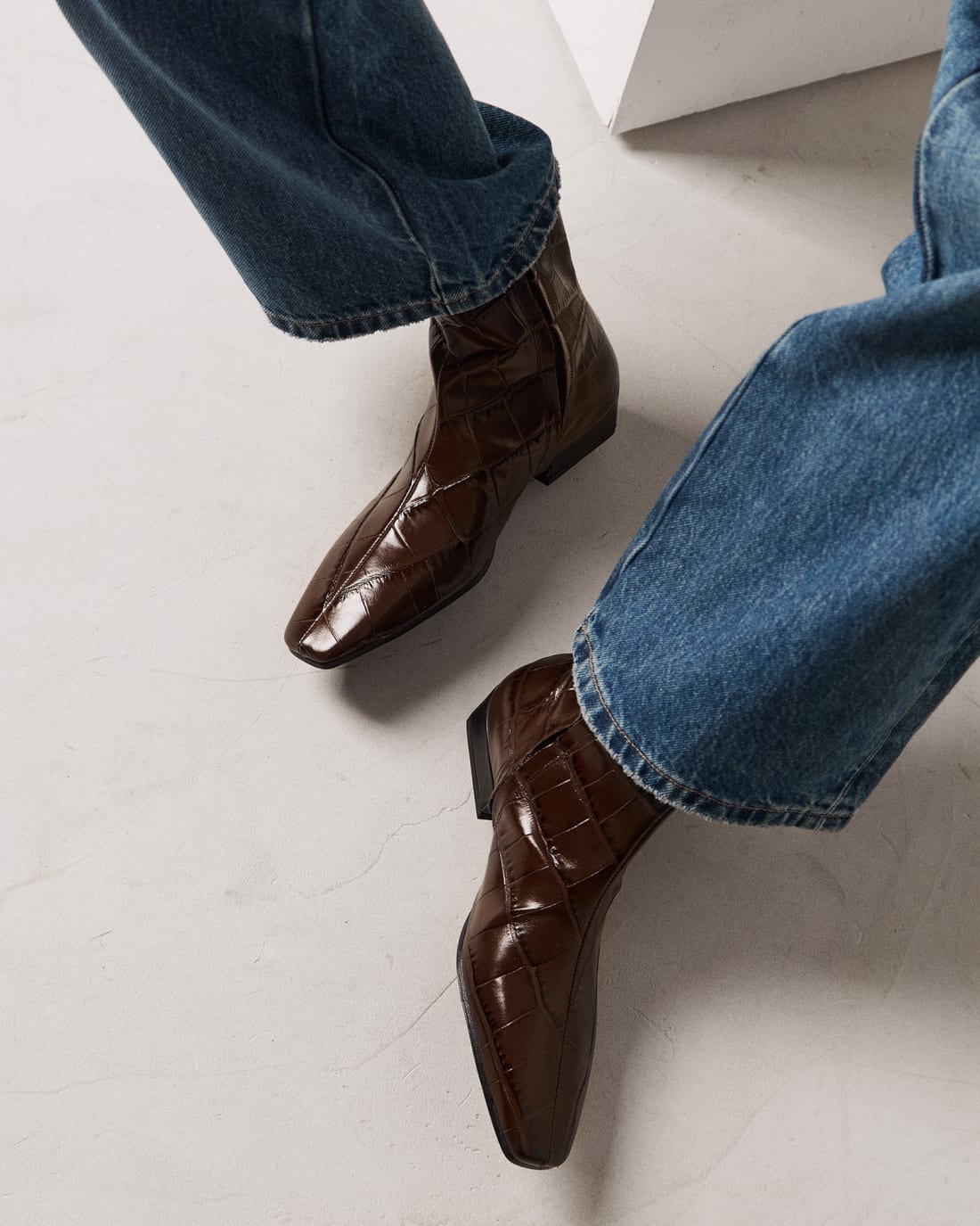 Коричневые кожаные ботинки - Image 6 of 6