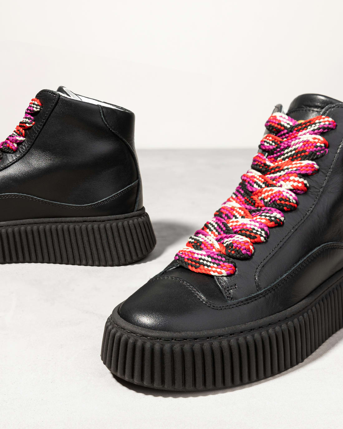 Черные кожаные кеды - Image 4 of 4