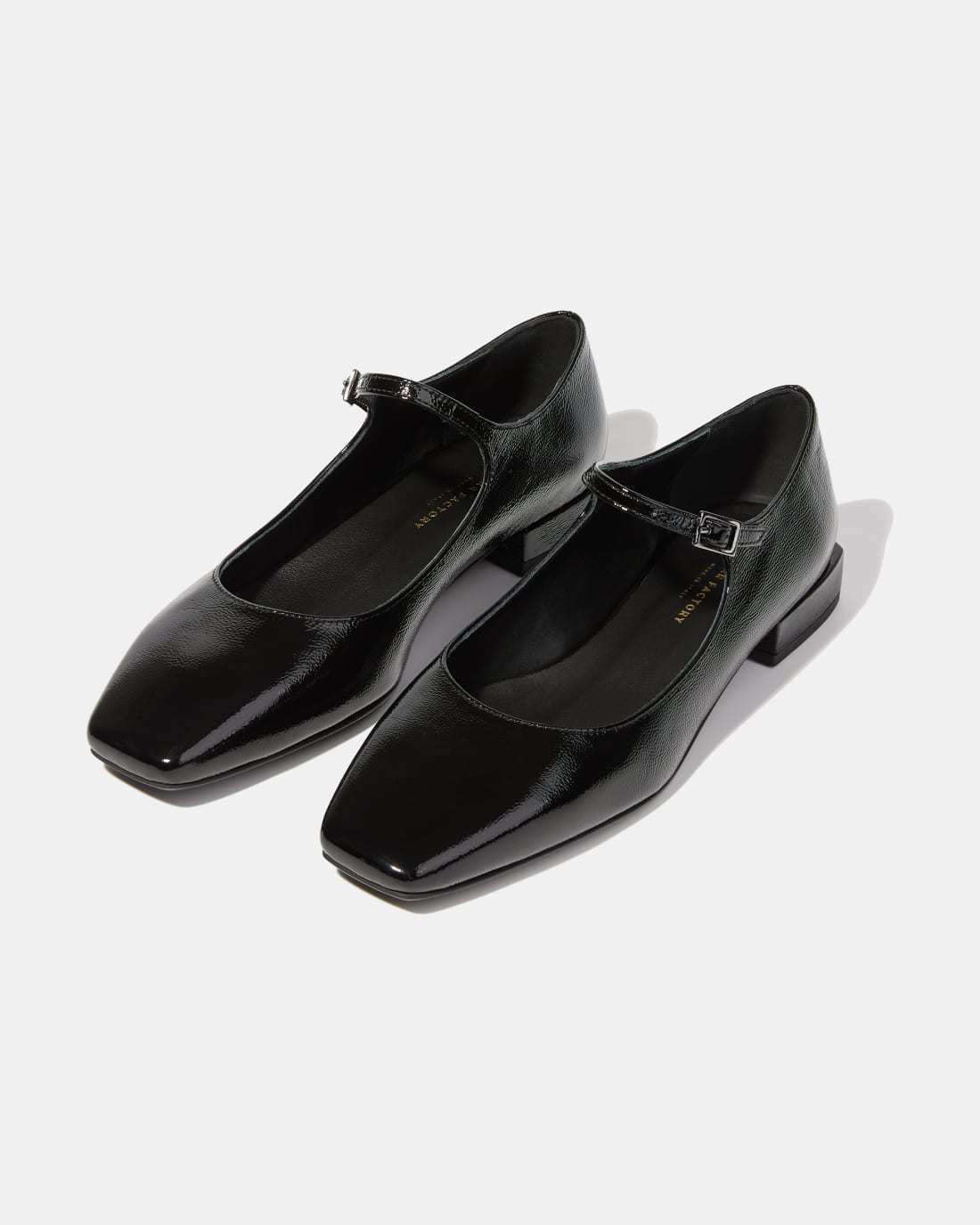 Черные кожаные туфли на ремешке - Image 2 of 5