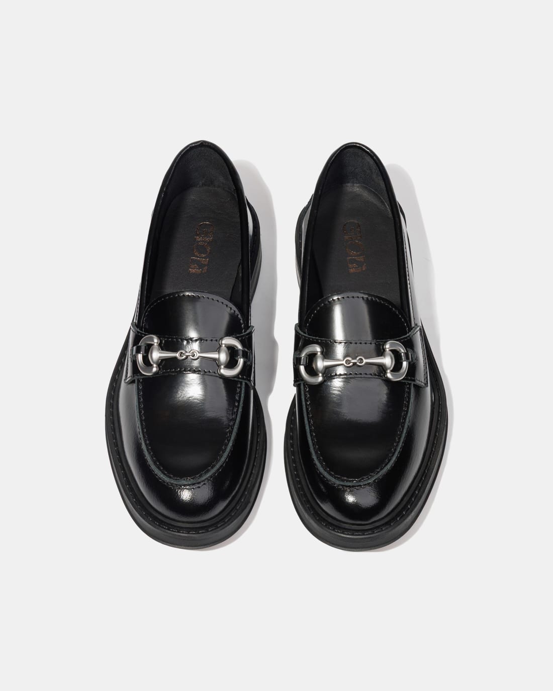 Черные кожаные лоферы - Image 4 of 5