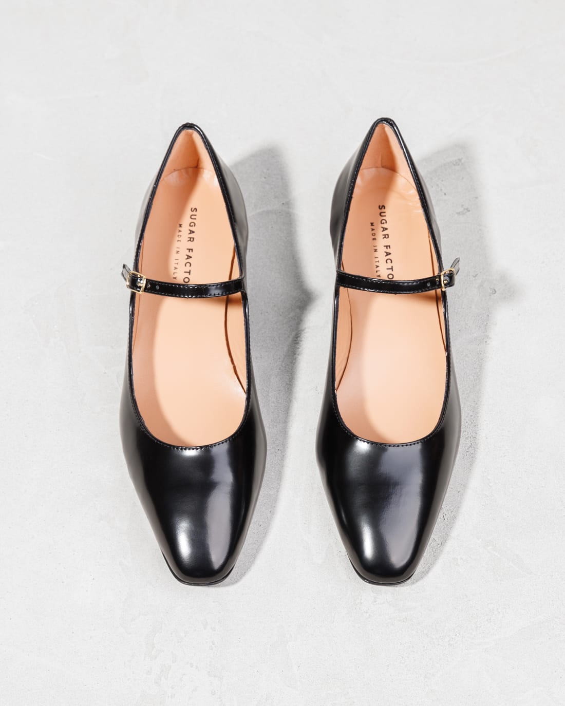 Черные кожаные туфли на ремешке - Image 3 of 6