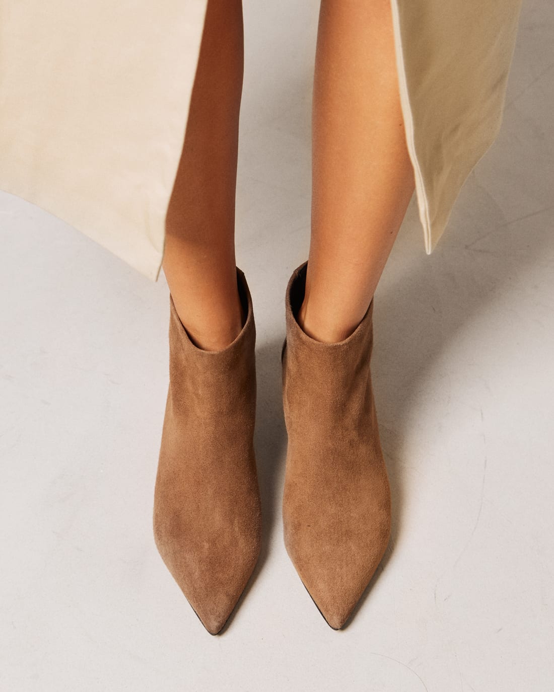 Коричневые замшевые ботильоны - Image 5 of 6