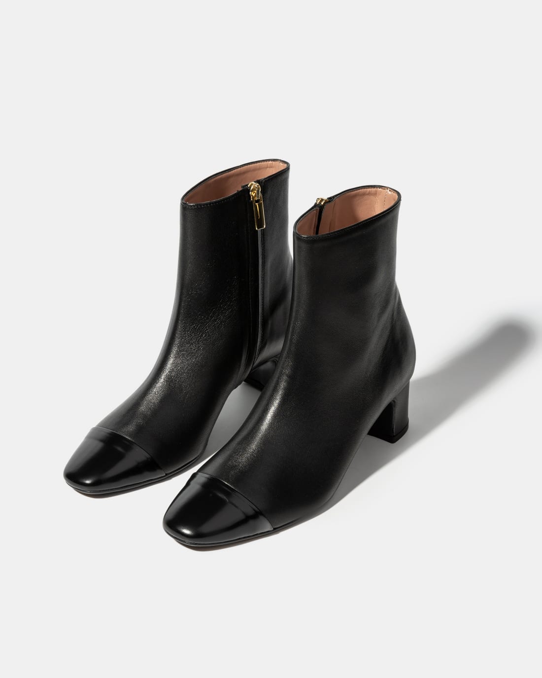 Черные кожаные ботильоны - Image 2 of 5