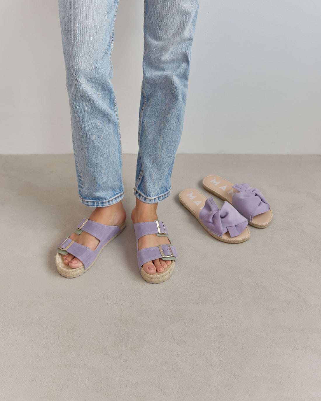 Замшевые шлепанцы - Image 5 of 7