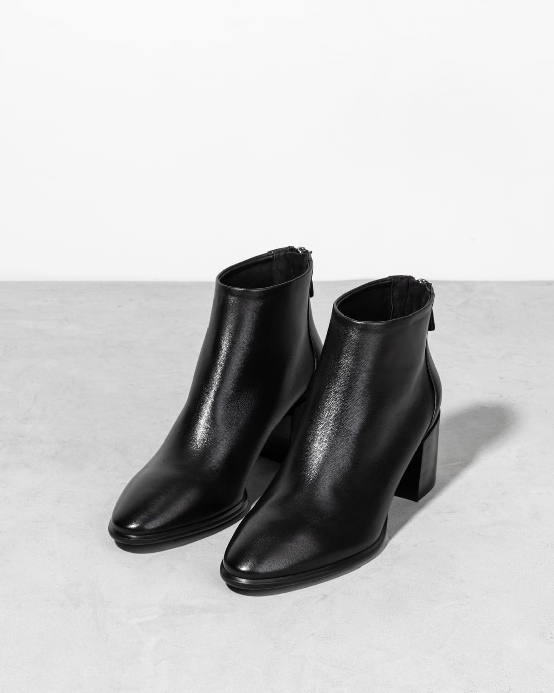 Черные ботильоны из натуральной кожи - Image 2 of 5