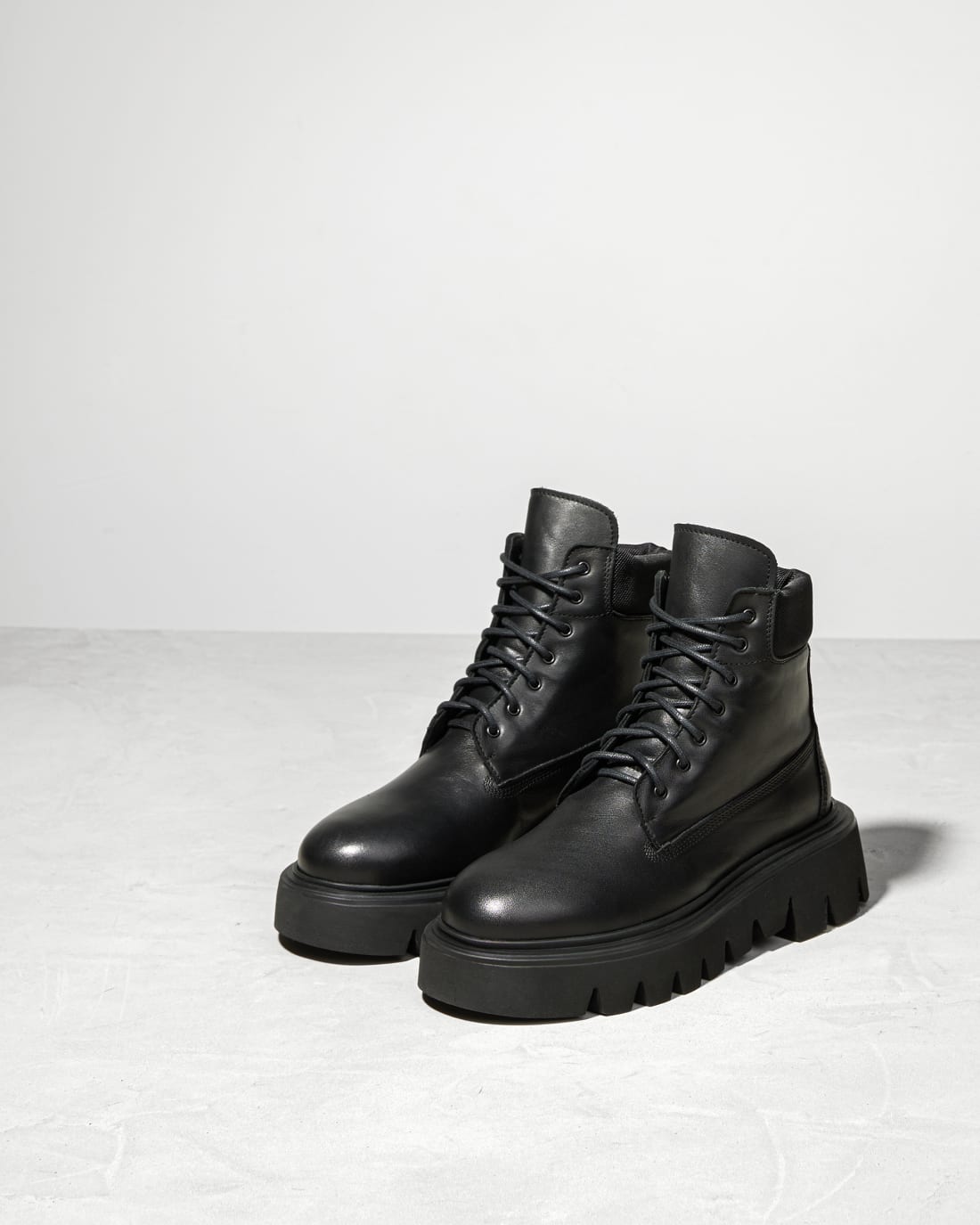 Черные ботинки из натуральной кожи - Image 4 of 7