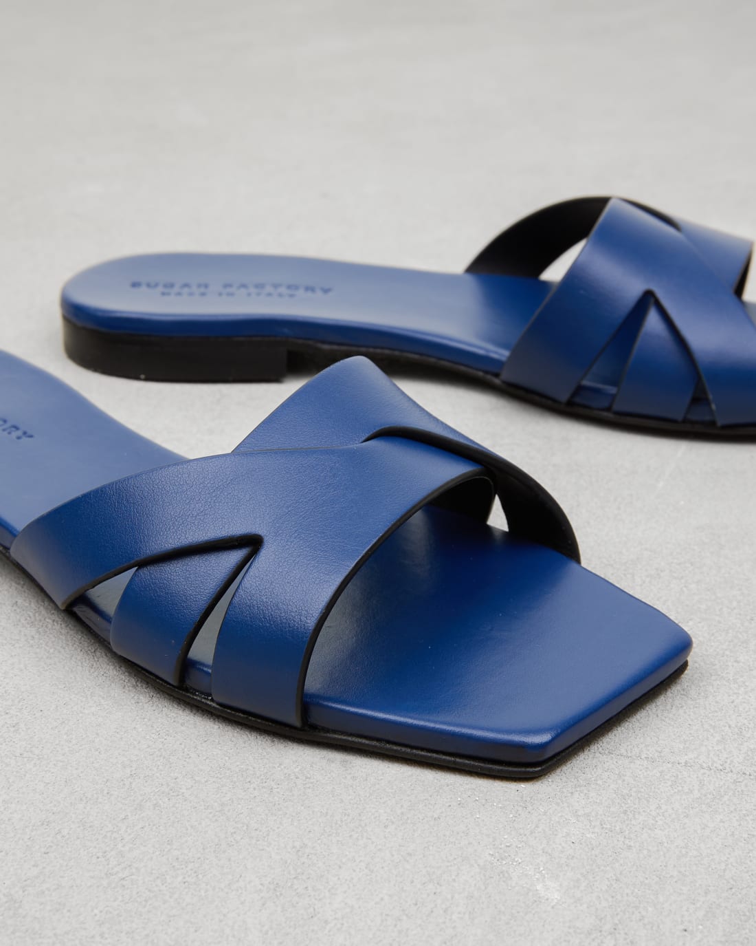 Синие кожаные пантолеты - Image 4 of 6