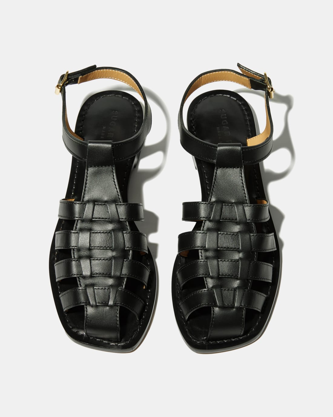 Черные сандалии из натуральной кожи - Image 2 of 5