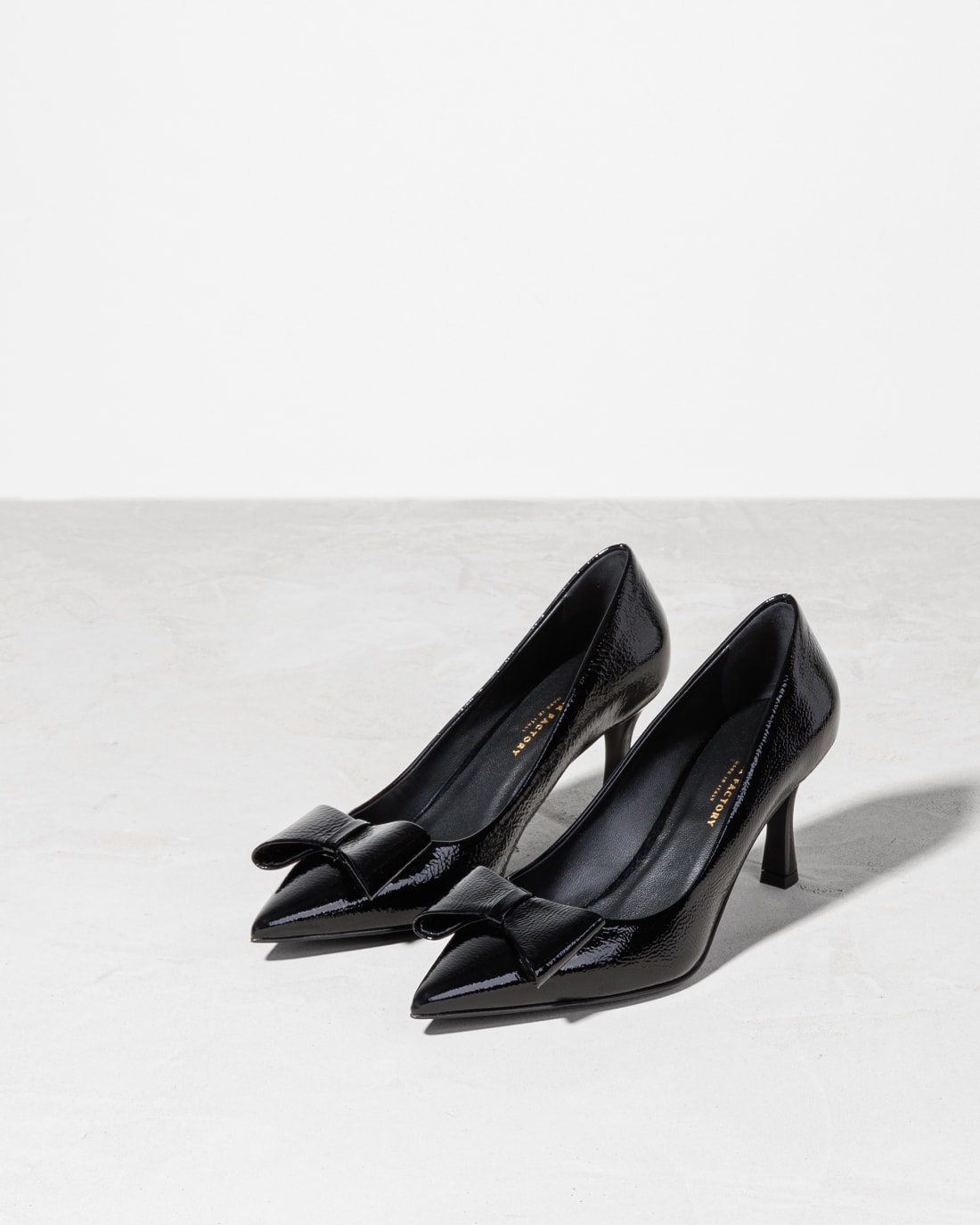 Черные лакированные туфли на шпильке - Image 2 of 6