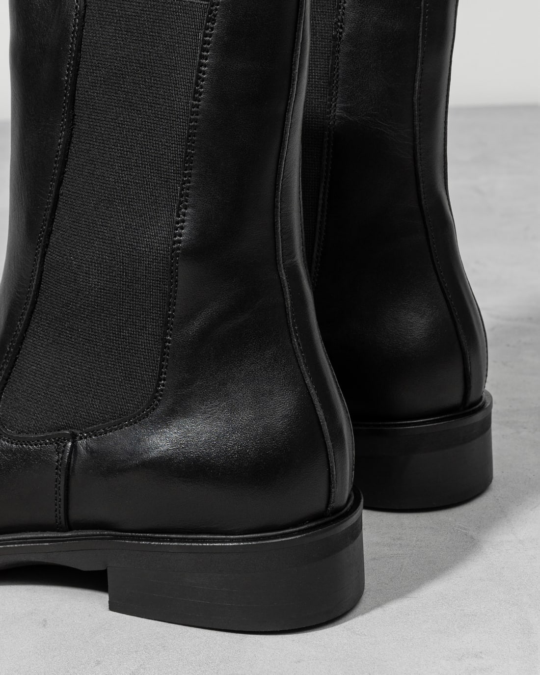 Черные кожаные челси - Image 4 of 6