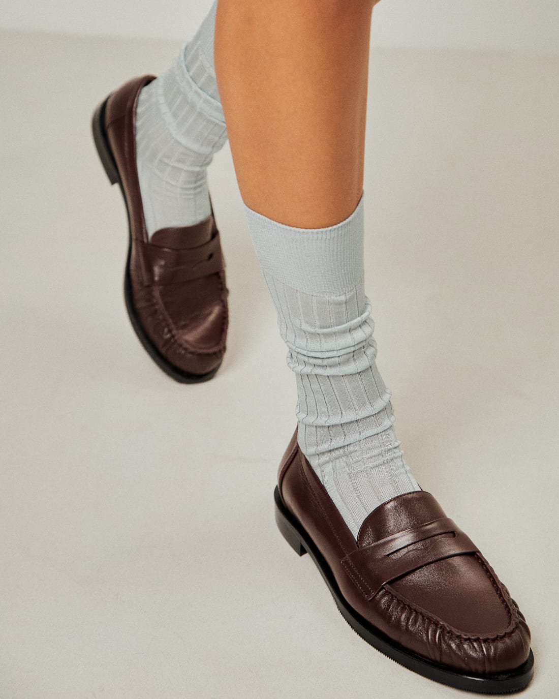 Темно-коричневые лоферы из натуральной кожи - Image 5 of 6