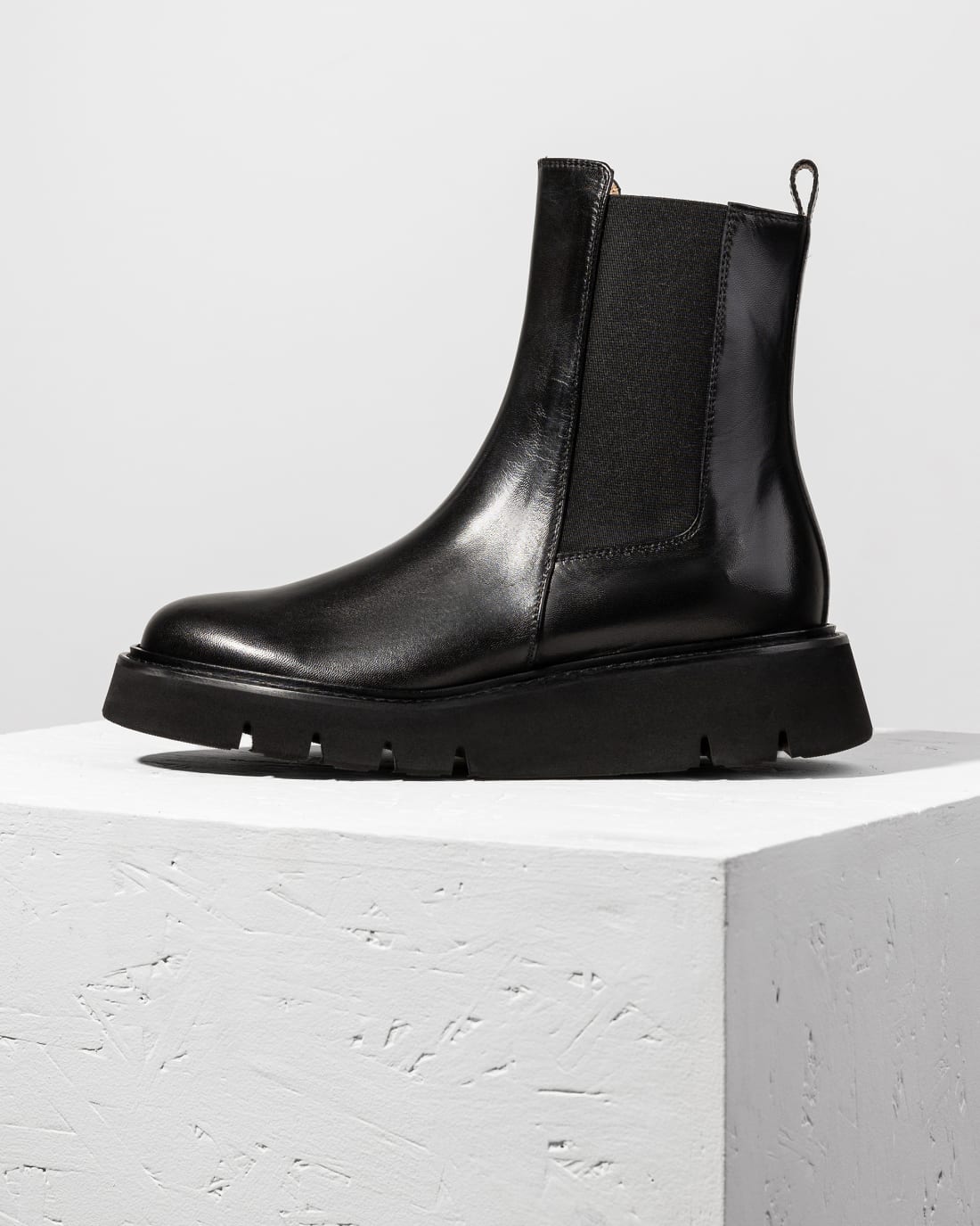 Черные кожаные ботинки - Image 1 of 4