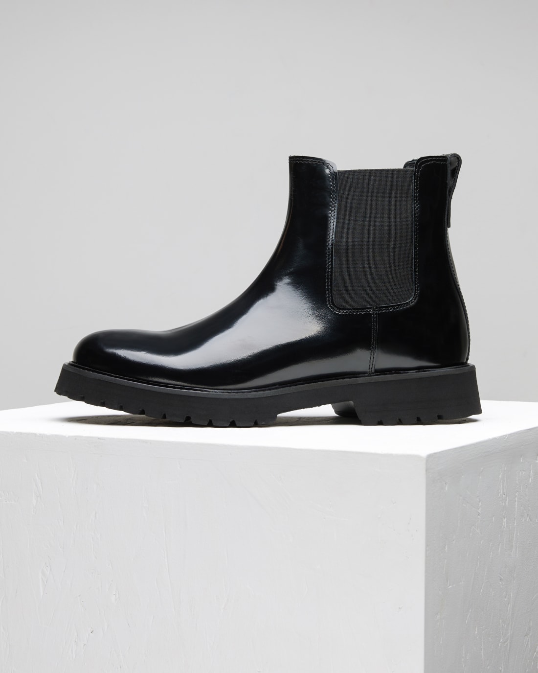 Черные кожаные ботинки - Image 1 of 5