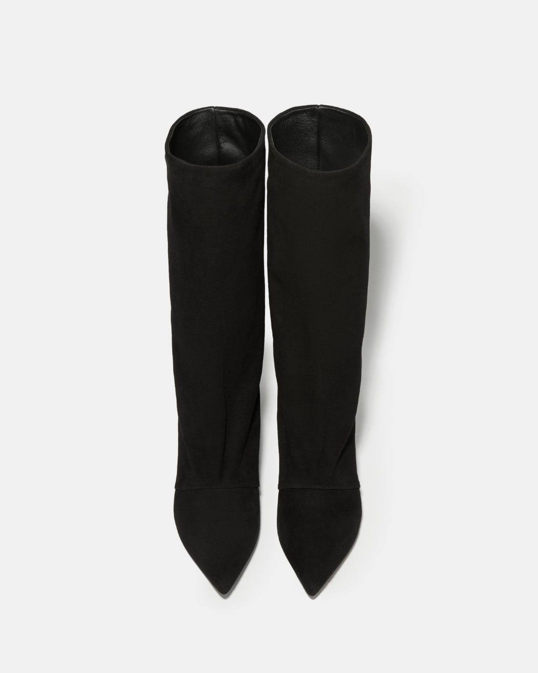 Черные замшевые сапоги - Image 3 of 6