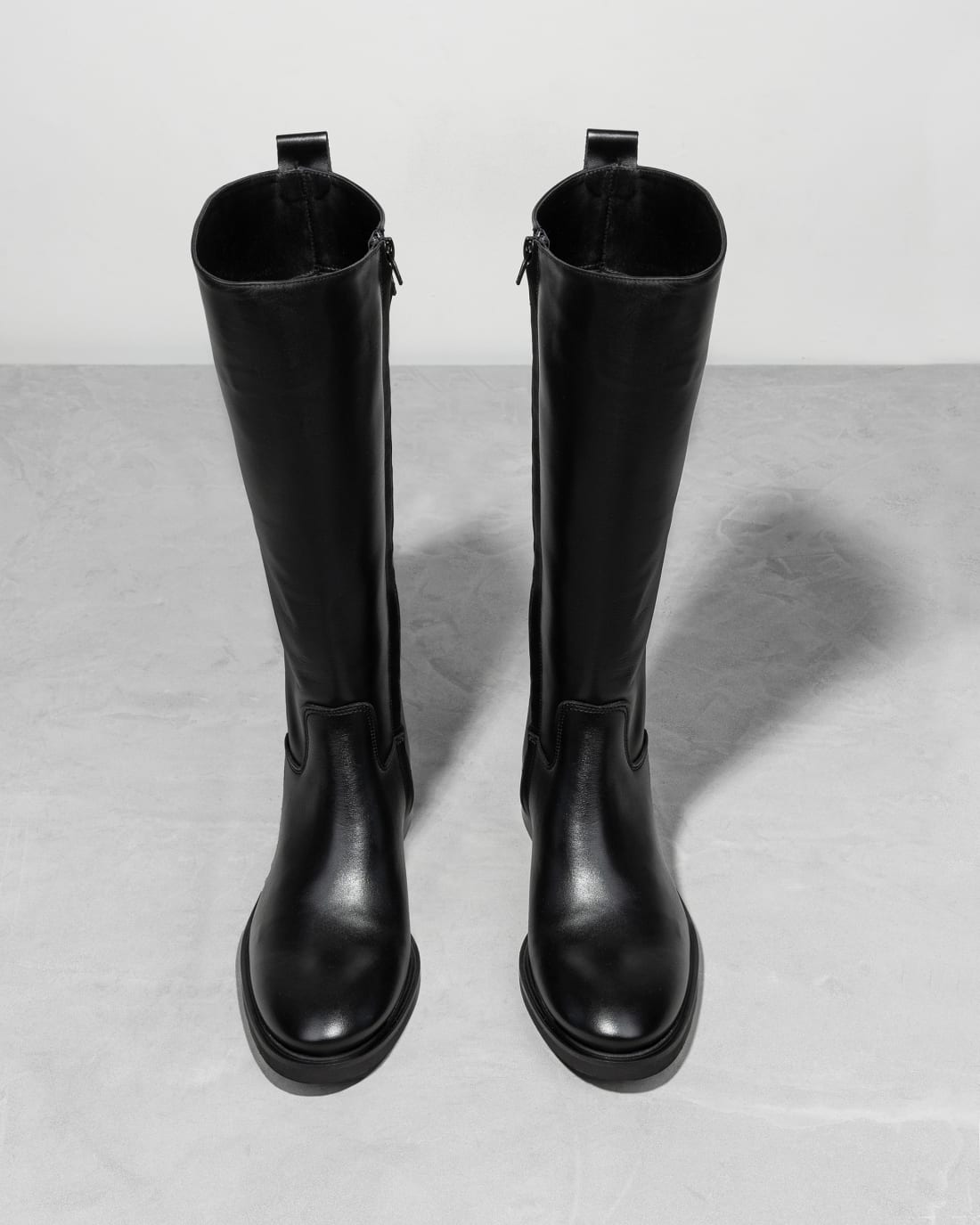 Черные кожаные классические сапоги - Image 3 of 6