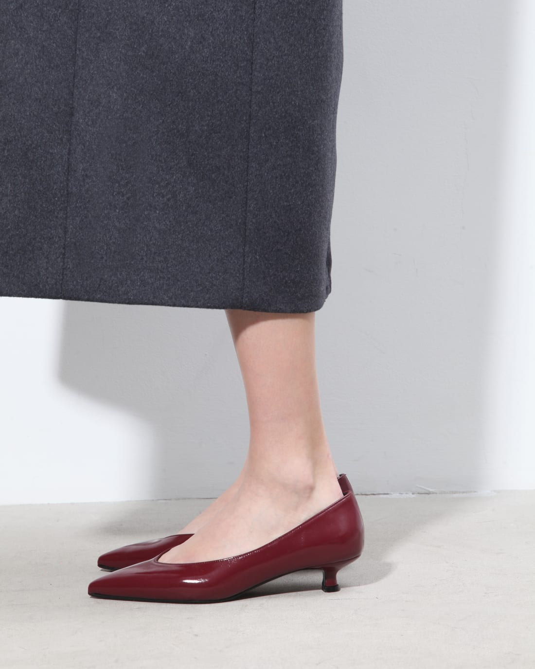 Винные лакированные туфли - Image 6 of 6