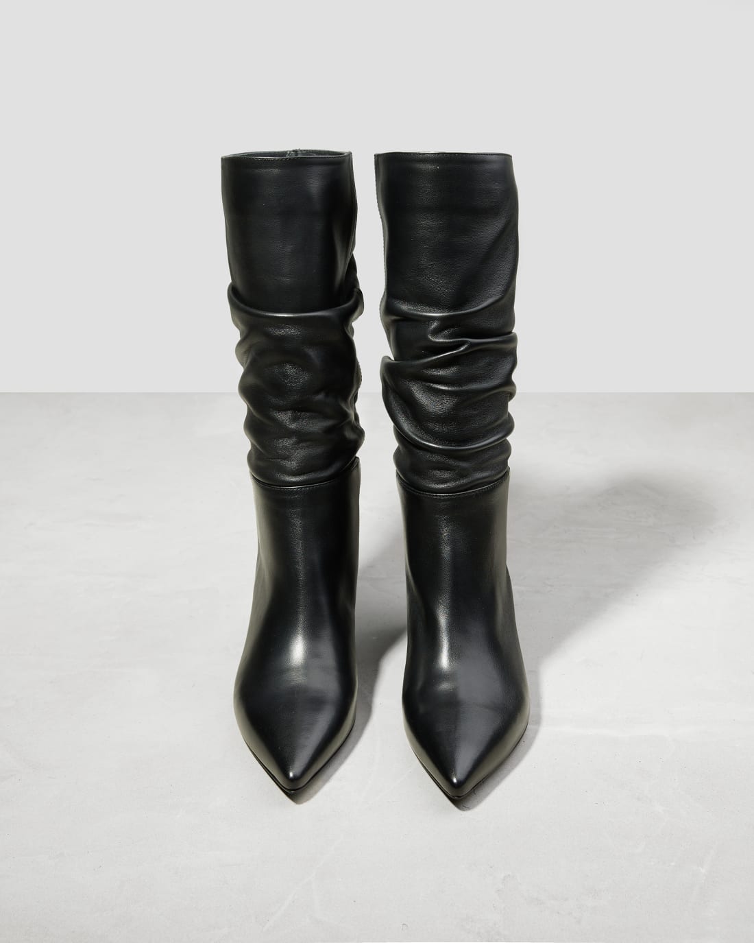 Черные сапоги из натуральной кожи - Image 2 of 5