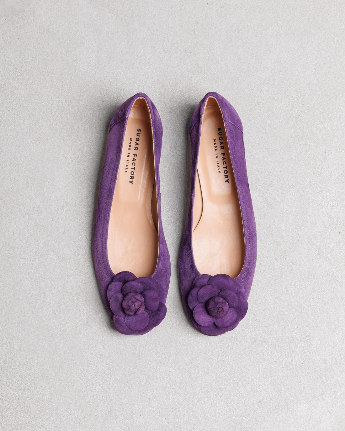Замшевые фиолетовые туфли - Image 3 of 6