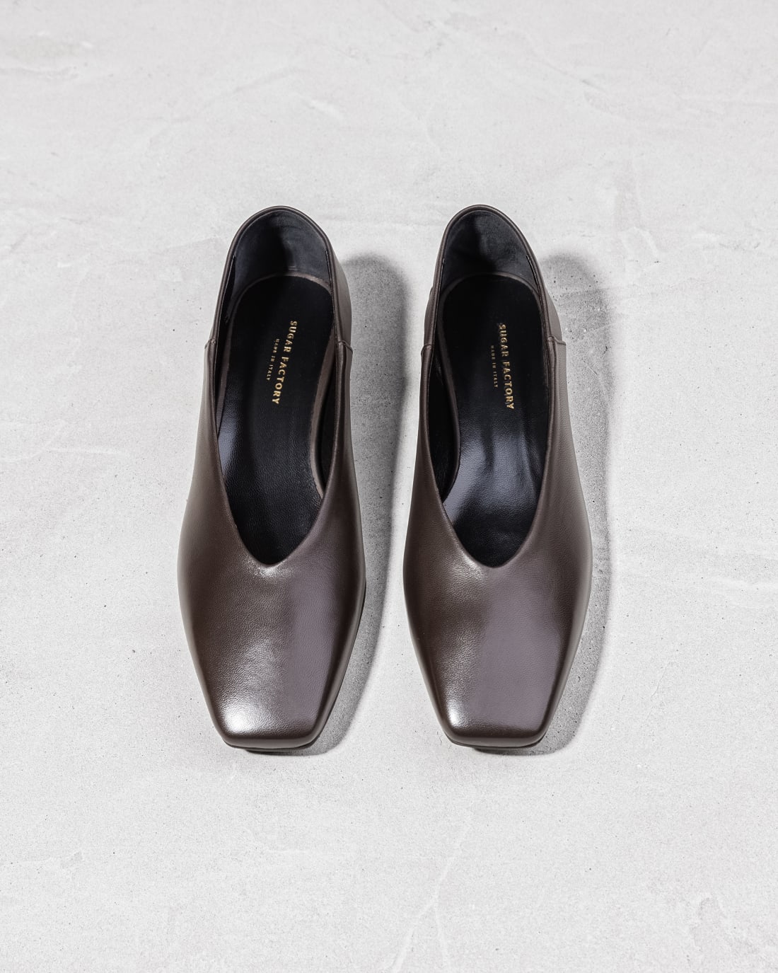 Темно-коричневые кожаные туфли - Image 3 of 7