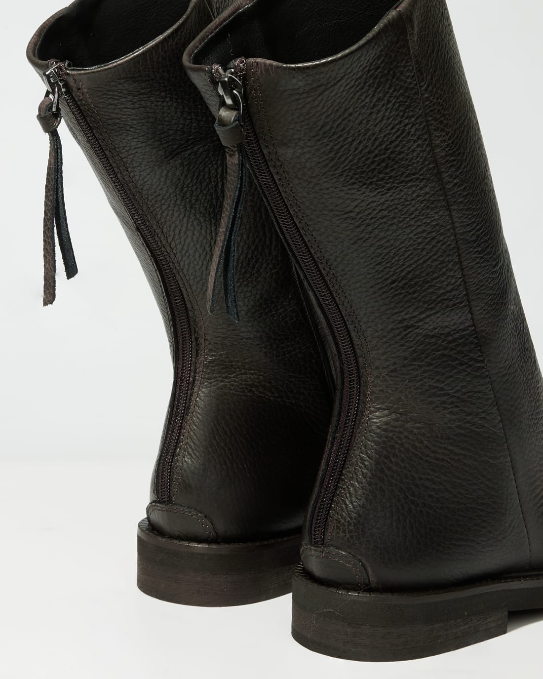 Чёрные кожаные полусапоги - Image 4 of 4