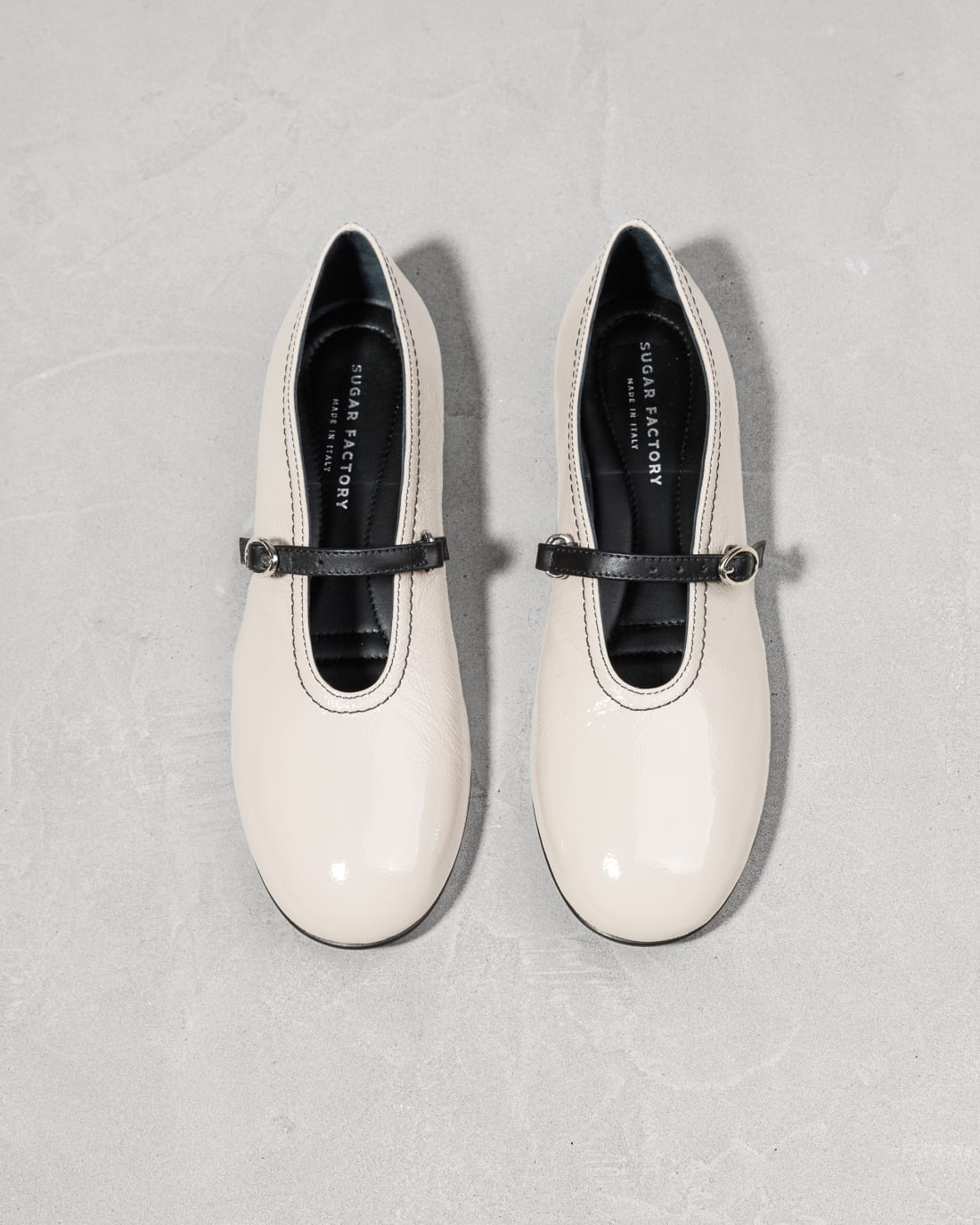 Серые кожаные туфли мэриджейн - Image 3 of 6