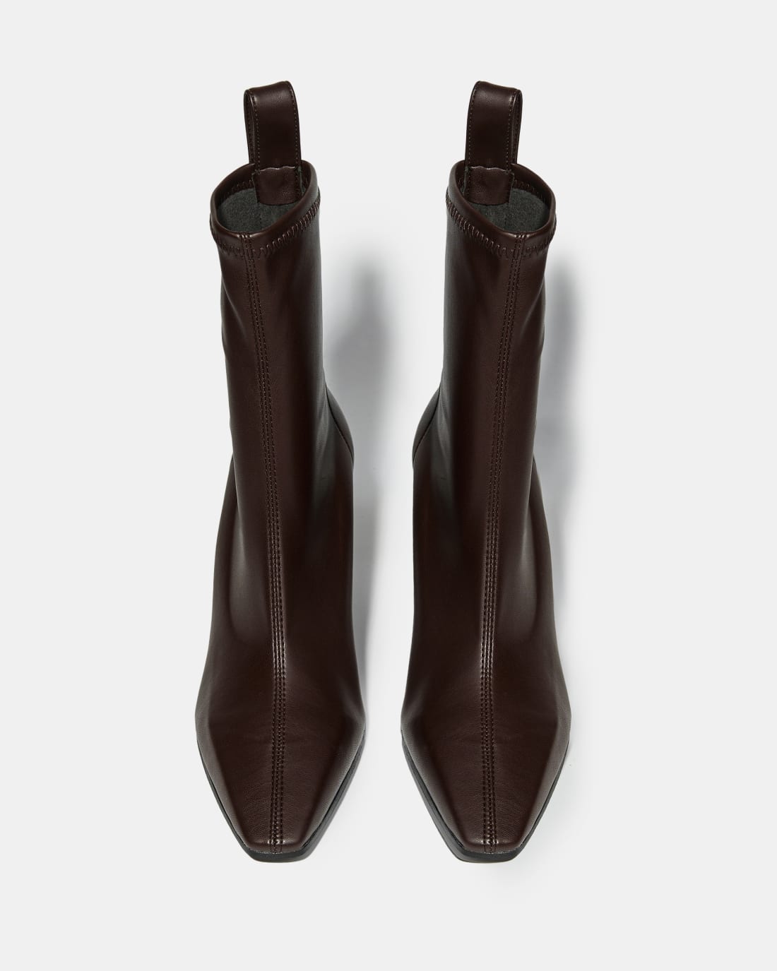 Темно-коричневые ботильоны на высоком каблуке - Image 3 of 5