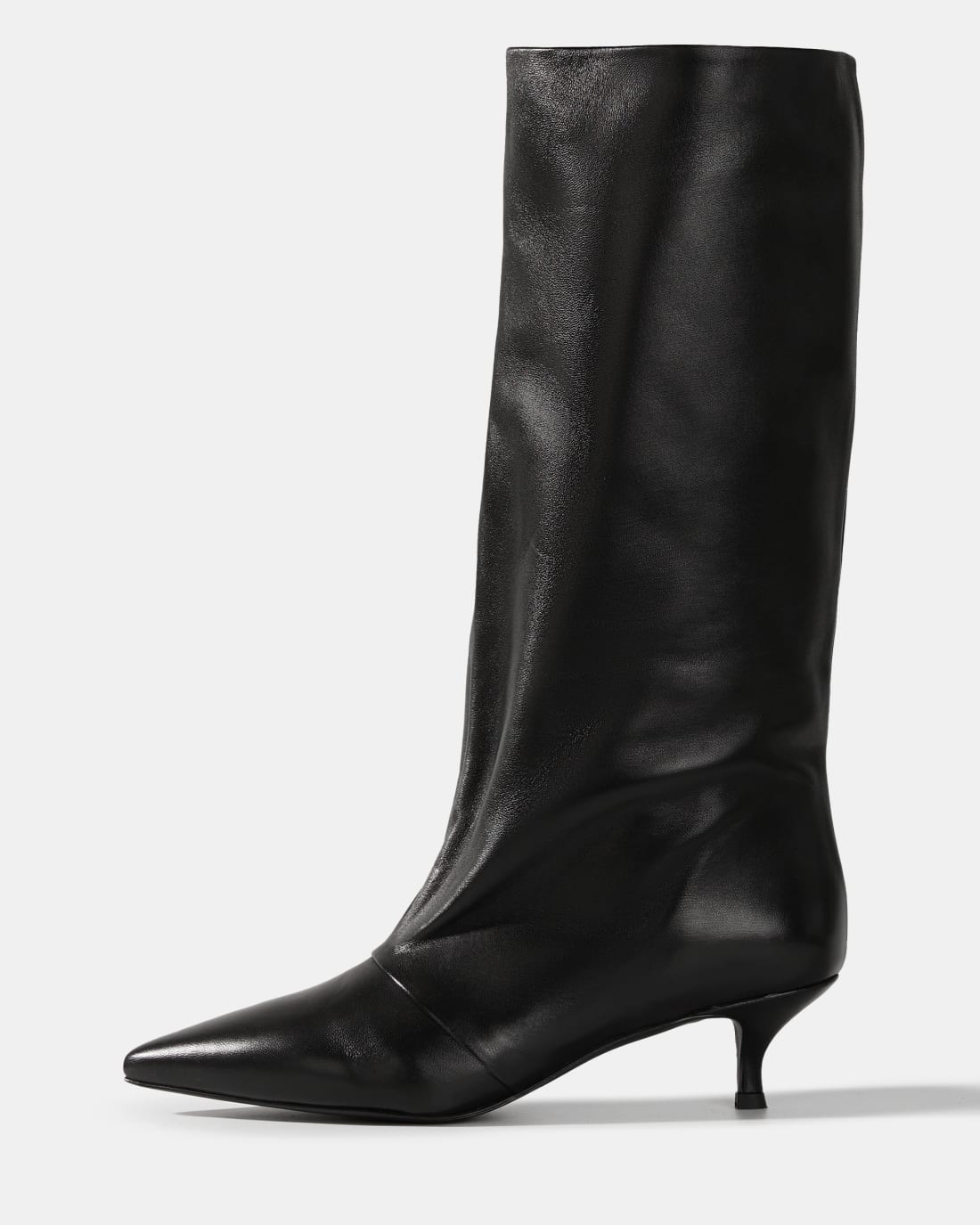 Черные кожаные сапоги - Image 1 of 3
