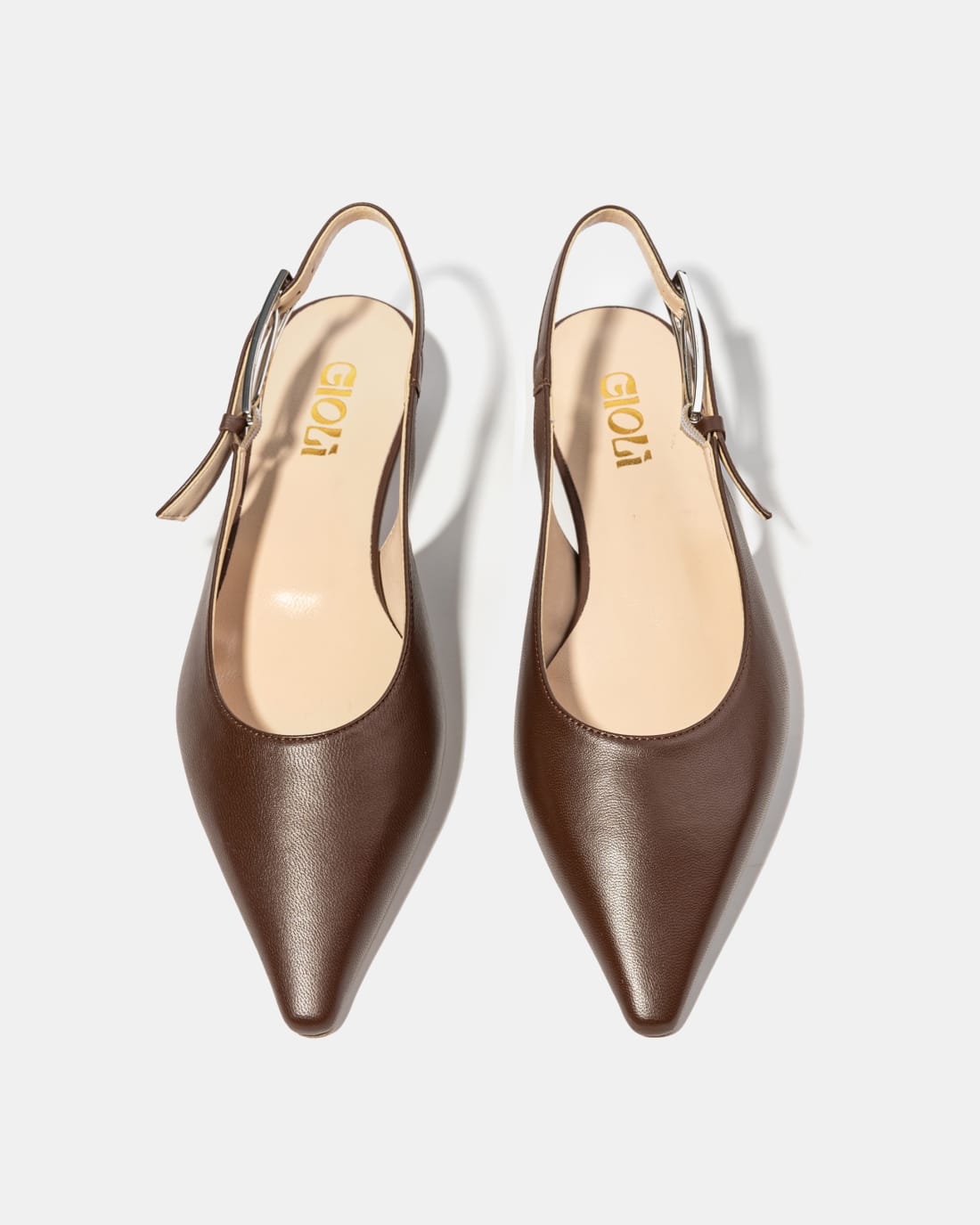 Коричневые туфли из натуральной кожи - Image 3 of 5