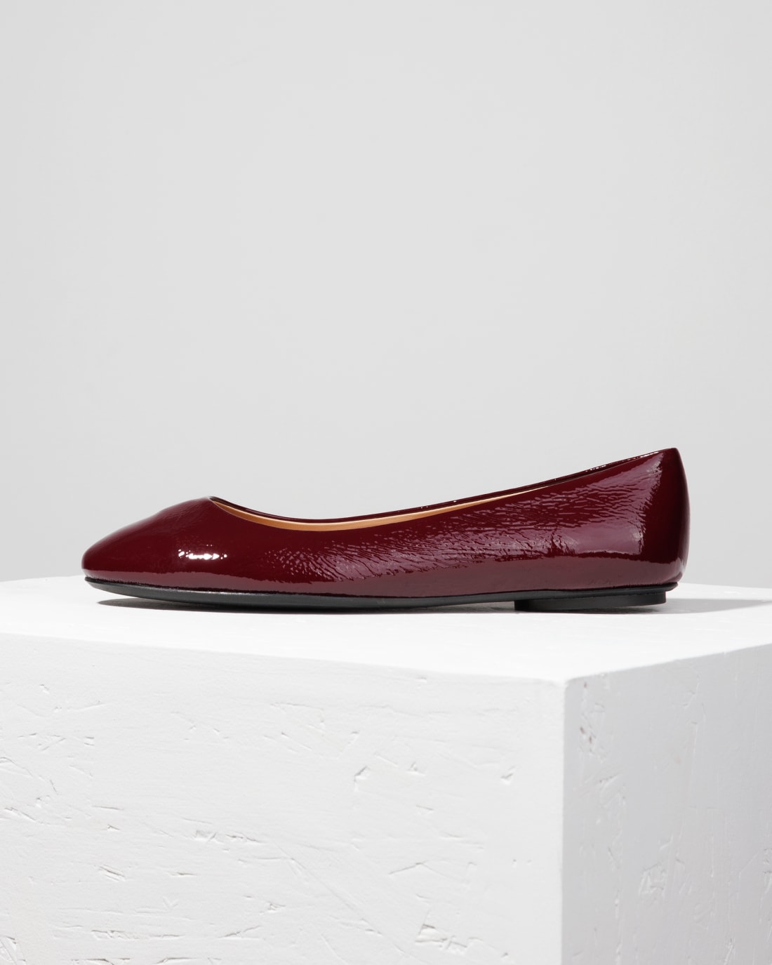 Бордовые туфли из лакированной кожи - Image 1 of 6