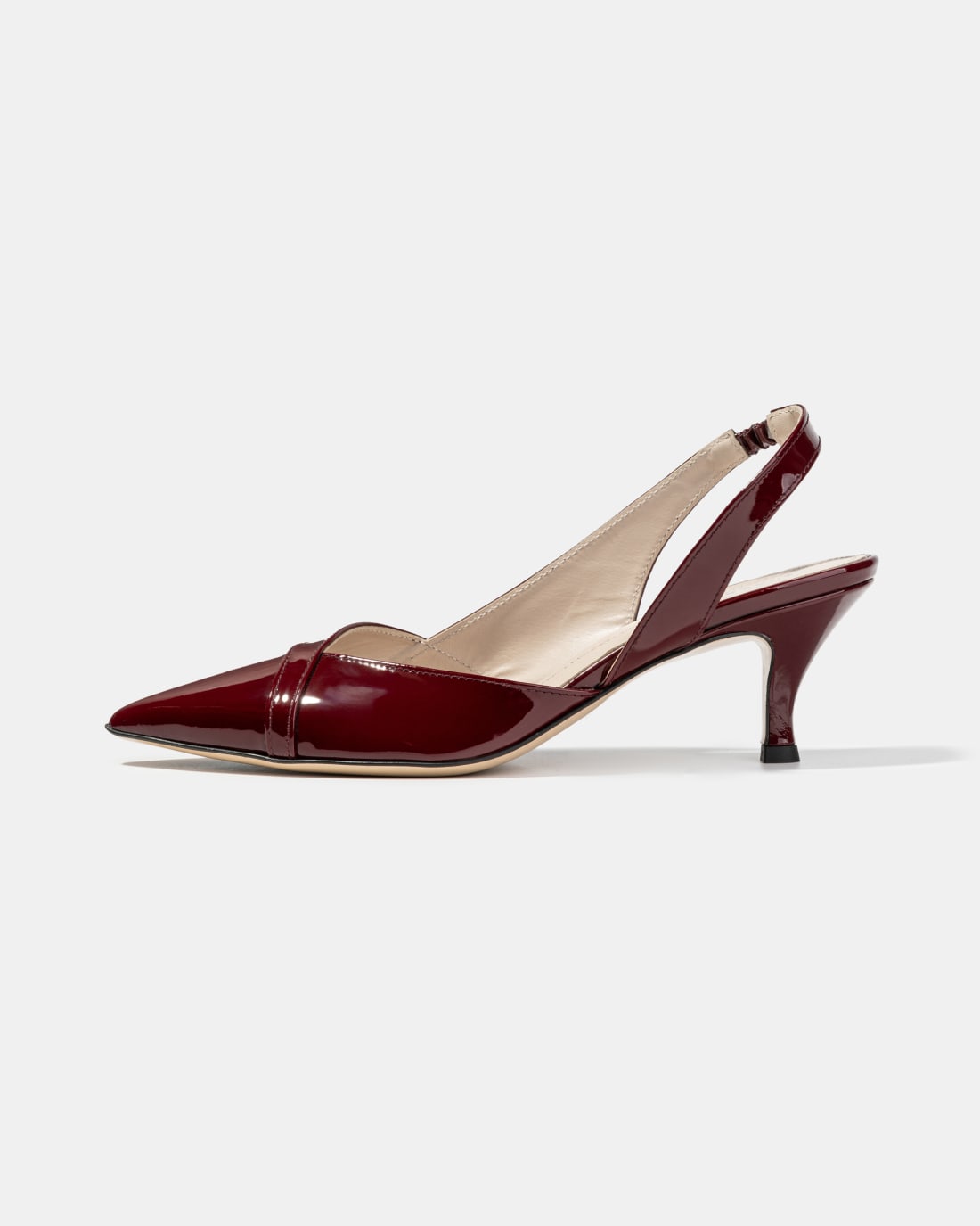 Бордовые лакированные туфли - Image 1 of 4