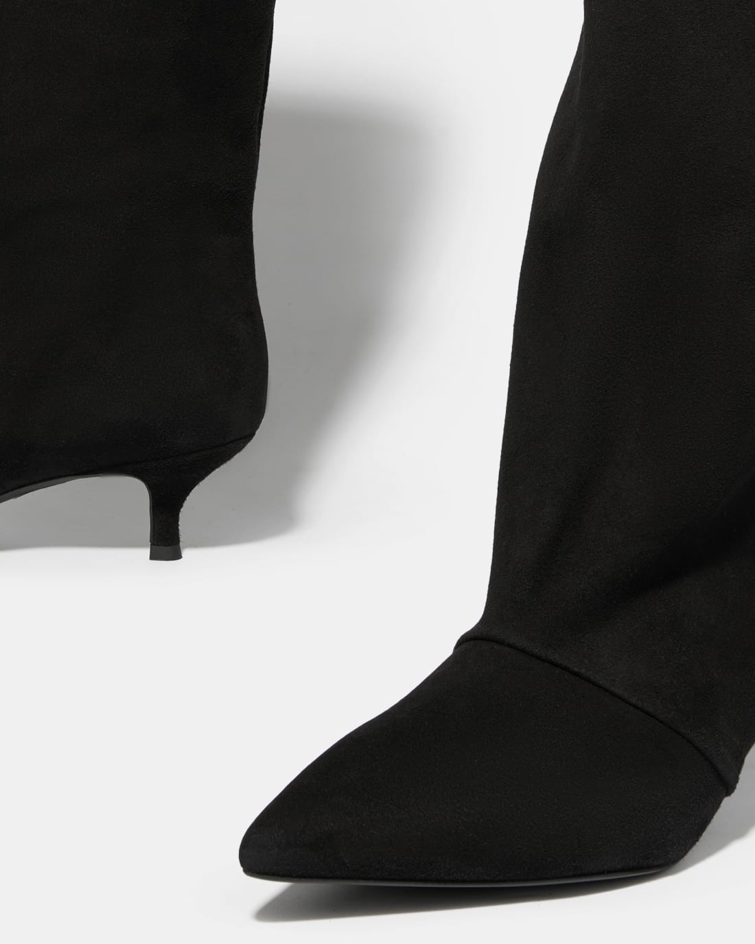 Черные замшевые сапоги - Image 4 of 6