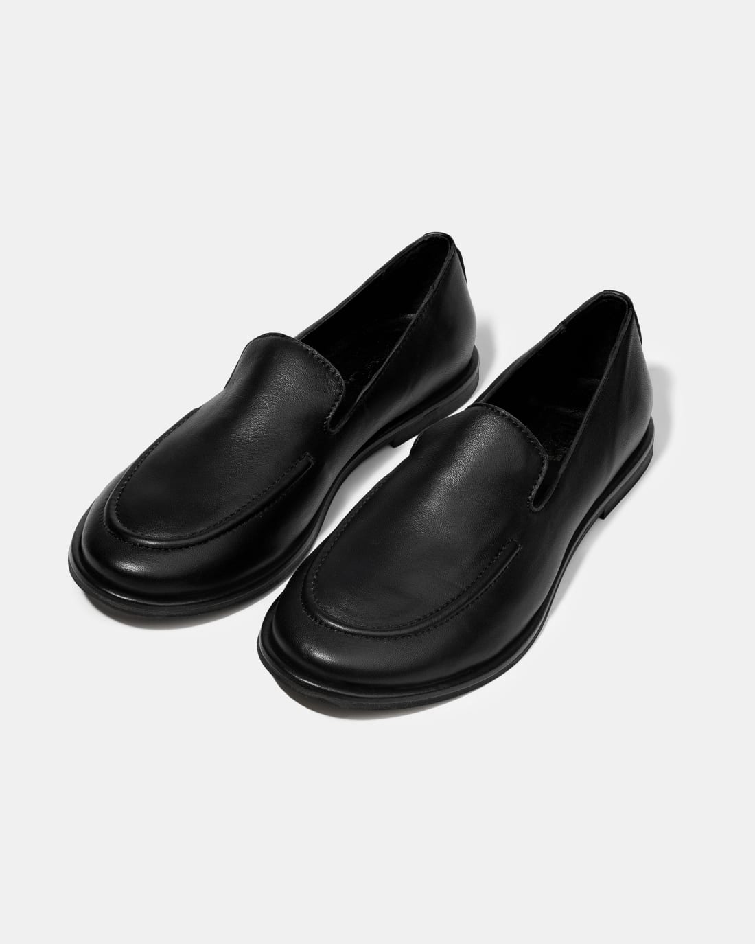 Черные кожаные туфли-лоферы - Image 2 of 4