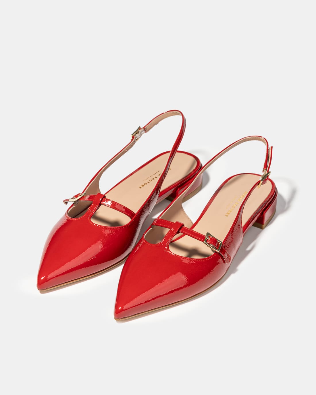 Красные туфли из натуральной кожи - Image 2 of 5