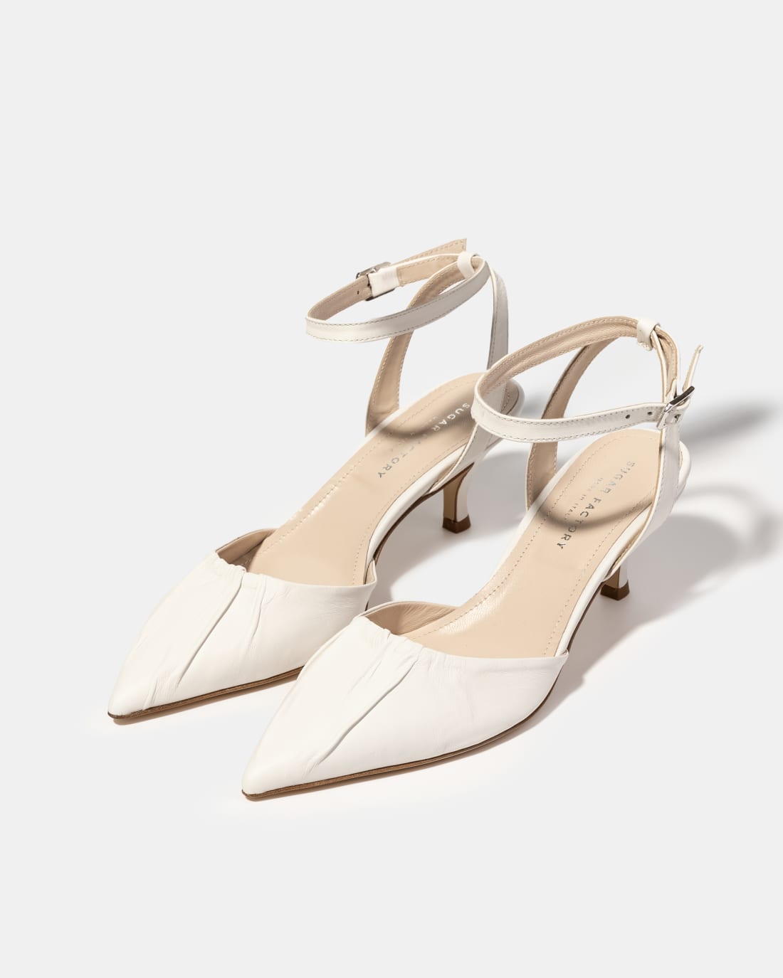 Белые туфли из натуральной кожи - Image 2 of 5