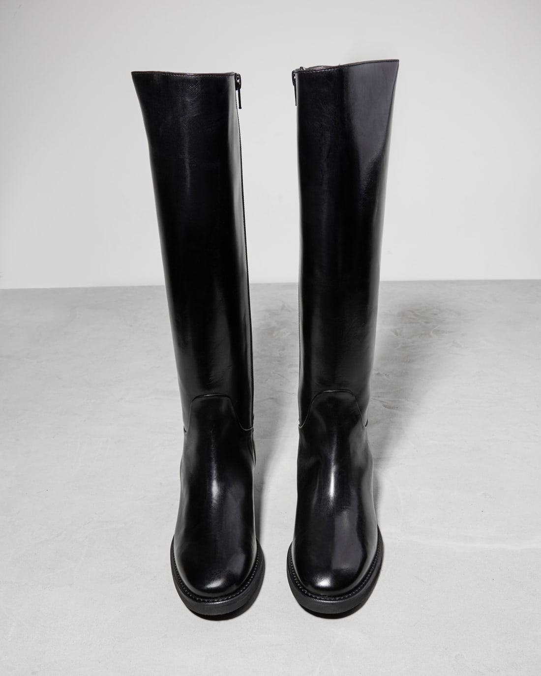 Черные сапоги из натуральной кожи - Image 3 of 6