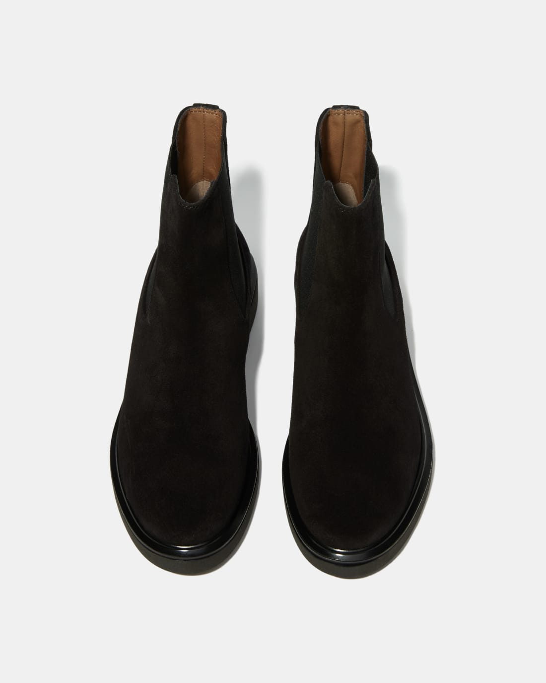 Черные замшевые женские ботинки - Image 3 of 4