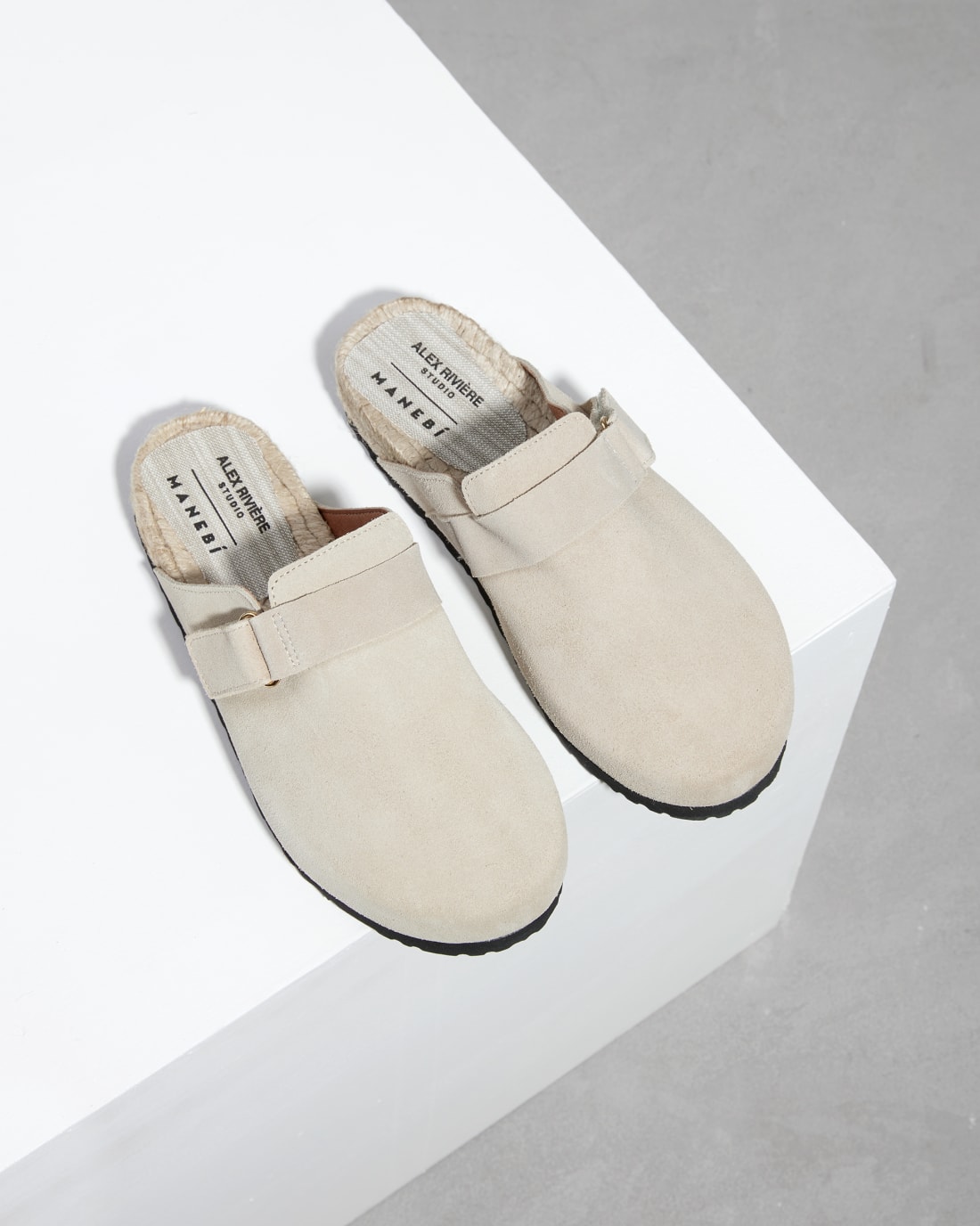 Бежевые замшевые слиперы - Image 2 of 7