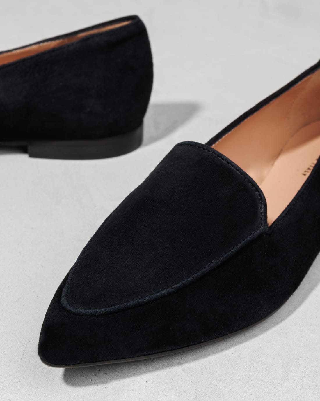 Черные замшевые лоферы - Image 4 of 6