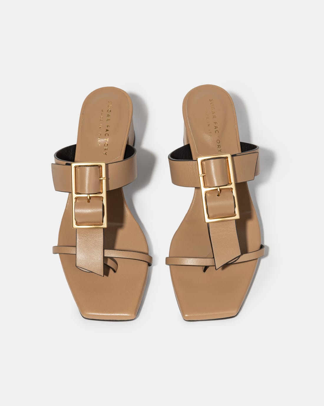 Бежевые мюли из натуральной кожи - Image 3 of 4