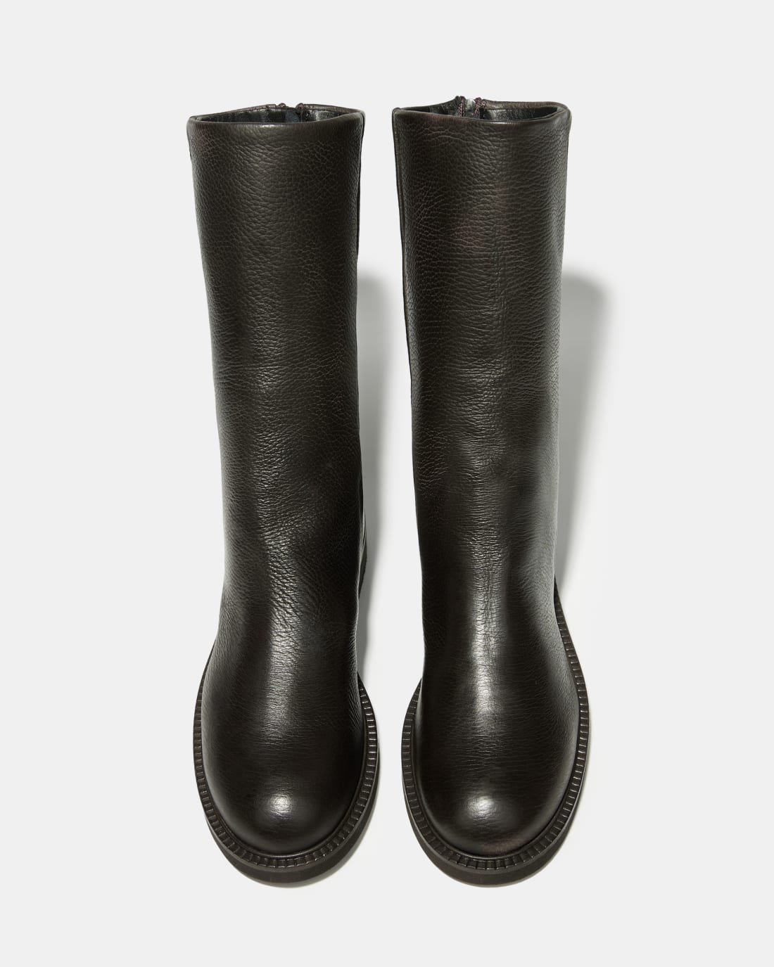 Чёрные кожаные полусапоги - Image 3 of 4