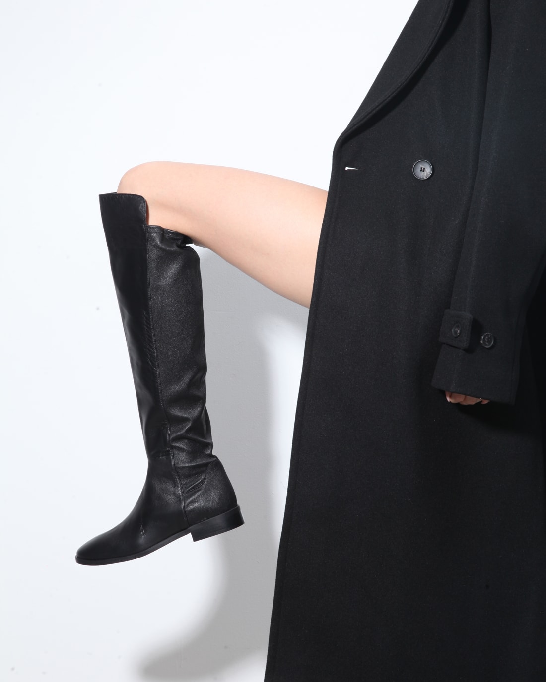 Черные кожаные сапоги - Image 6 of 7